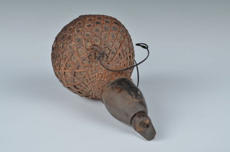 民国黎族藤编套葫芦