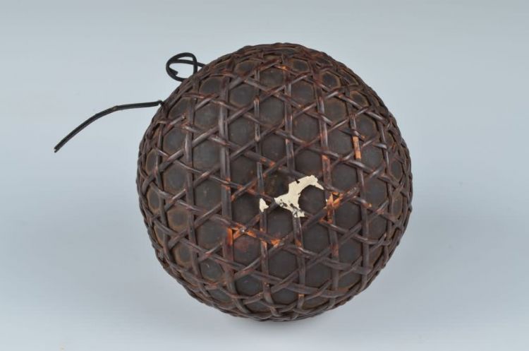 民国黎族藤编套葫芦