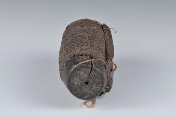 民国黎族藤编腰箩