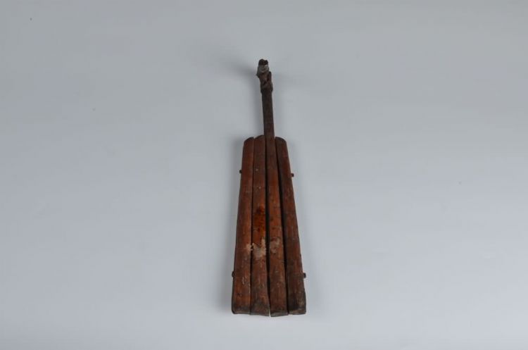 民国时期黎族藤制搓姜板