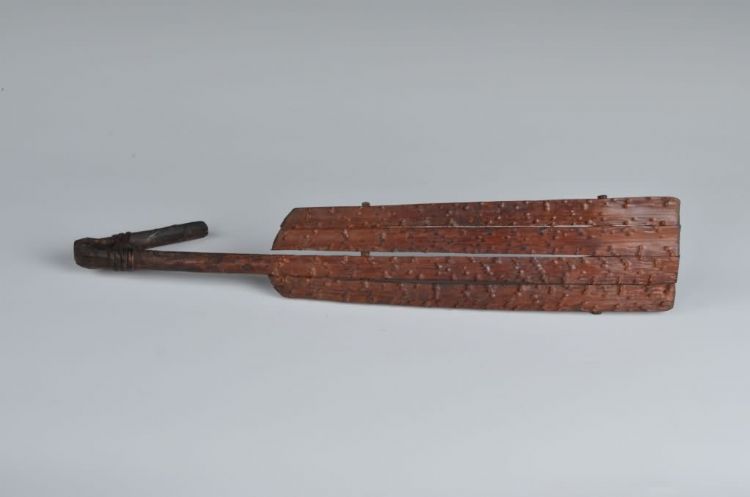 民国时期黎族藤制搓姜板