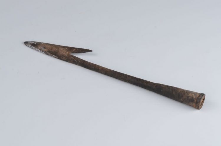 民国黎族铁标枪头