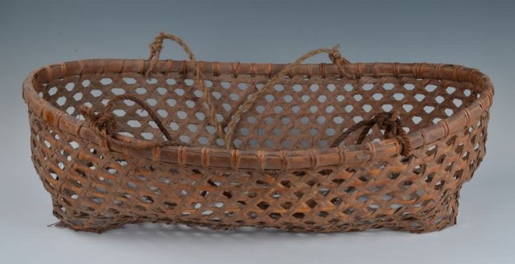 现代黎族竹摇篮