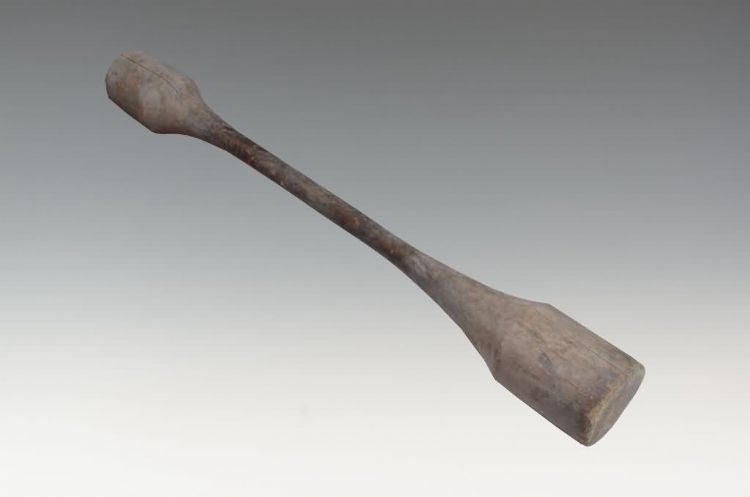 现代黎族木舂杵