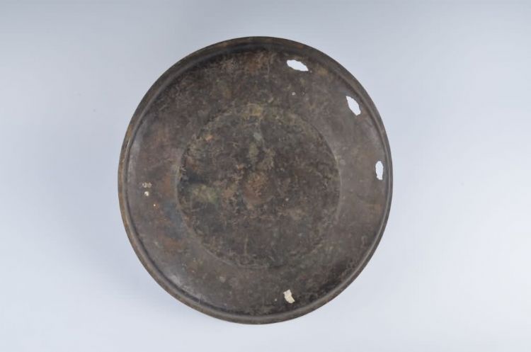 清代黎族铜蛙锣