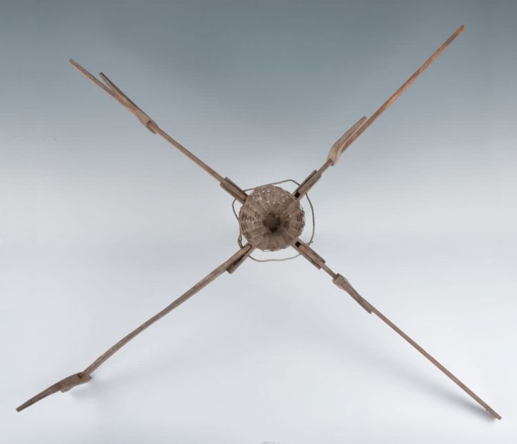 现代黎族整经架