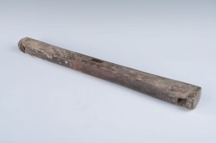 清代黎族卷经杆