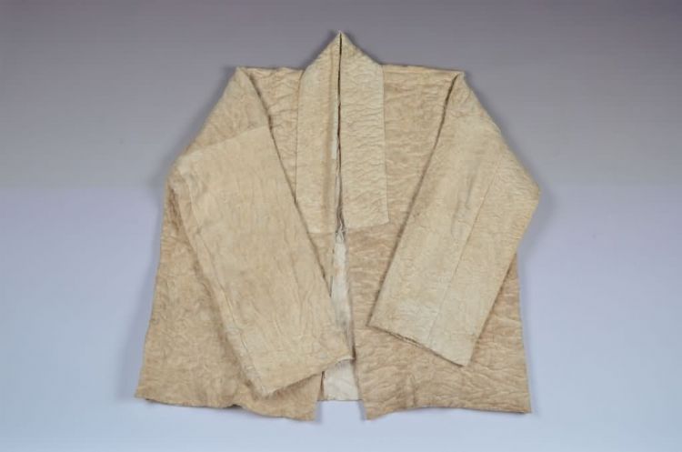 当代黎族美孚方言区男子树皮布上衣