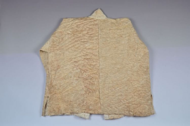 当代黎族美孚方言区男子树皮布上衣