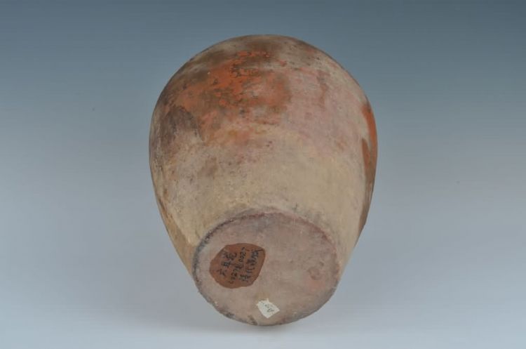 清代青褐釉六耳瓮