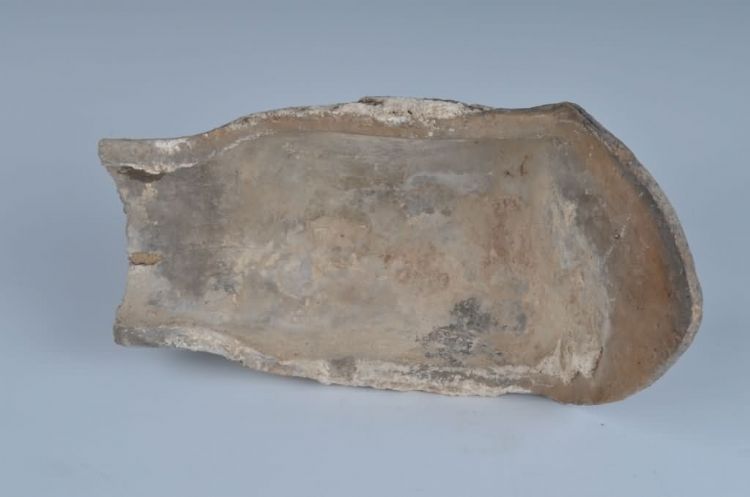 清蜥蝎纹陶瓦当